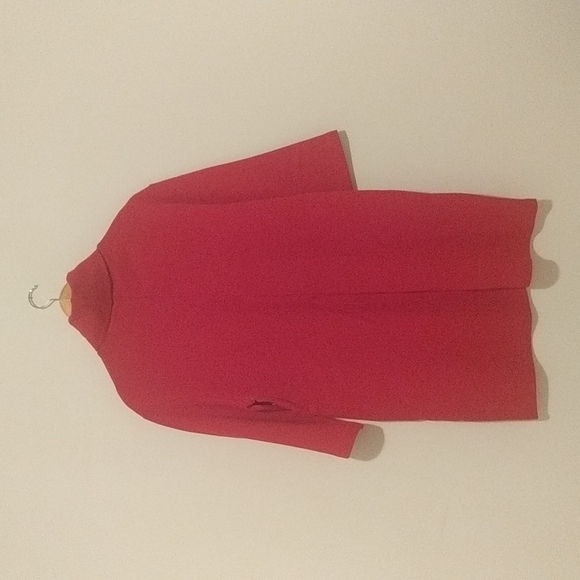 NWT Minimalist Zara Turtleneck Shift Dress with 3/4 Sleeves - Picture 4 of 4